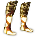 Goldene Marschstiefel