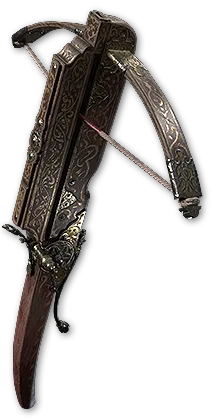 Lackierte Armbrust